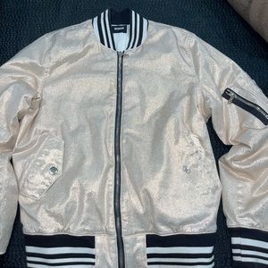 HUDSON Jeans Womens Bomber Jacket